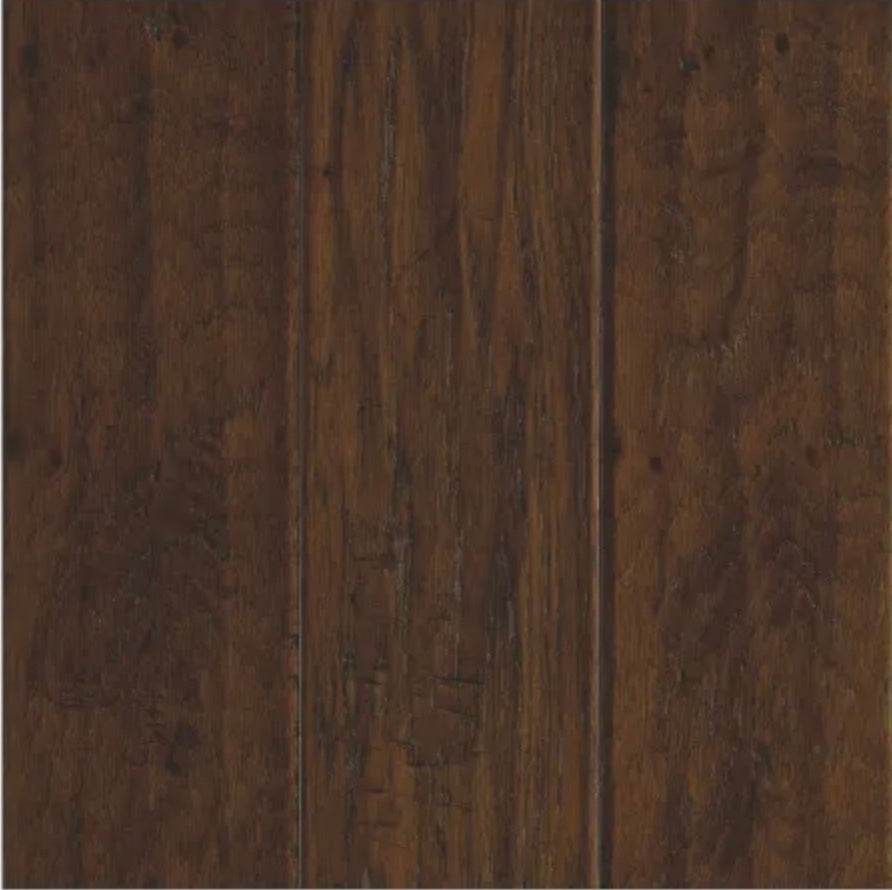 Mohawk Industries 5" Wide Engineered Hardwood Flooring - Handscraped Hickory Appearance